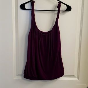 Dark purple tank